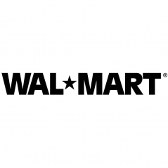 Laser Etched Wal-Mart Logo